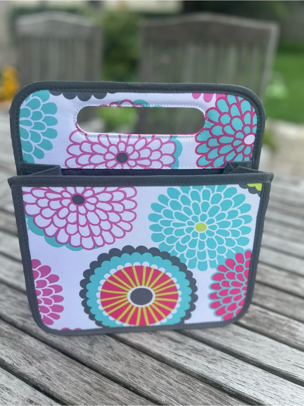 Thirty-One bubble bloom double duty caddy